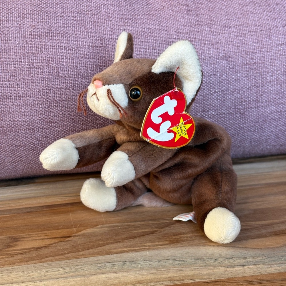 Ty Beanie Baby Pounce the Cat 1997 With Tag